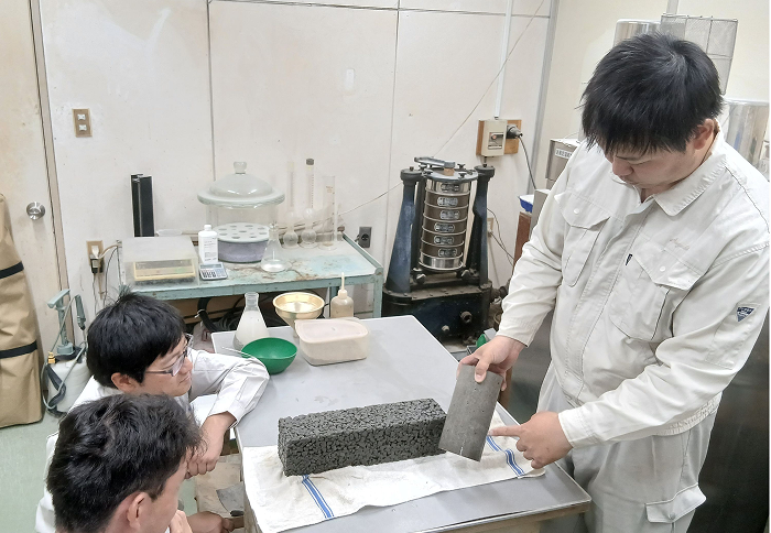 作業の様子