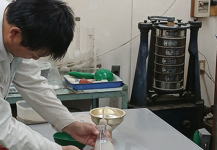 作業の様子