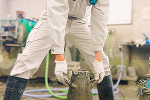  施工者立会による試し練り